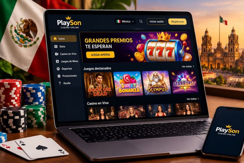 PlaySon en México: análisis, RTP y comparativa con Betroia